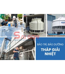 Bảo trì, bảo dưỡng tháp giải nhiệt như thế nào là đúng cách?